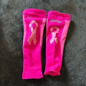 Pink Ribbon Athletic Sleeves